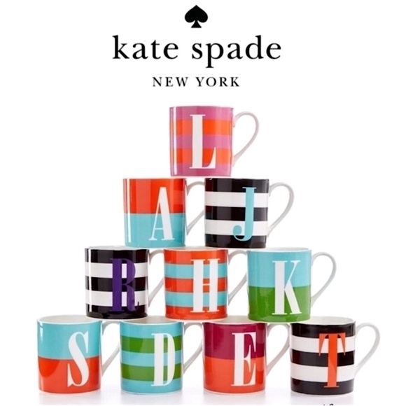 Kate Spade To The Letter Lenox Mug - Picture 3 of 15